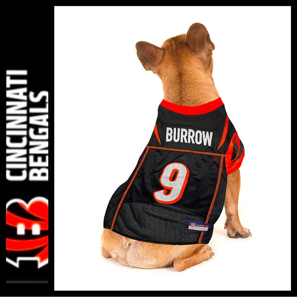 NWT Joe Burrow Cincinnati Bengals Officially Licensed Pet Jersey